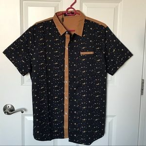 Brand New Men’s Button Down Tee